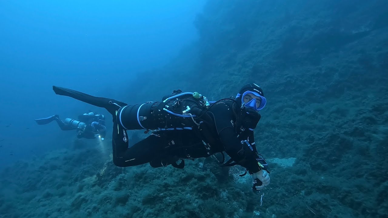 [EXPLORATION - CCR TRIMIX] -50m sur le sec des Sarraniers & baptême IQSub Flex