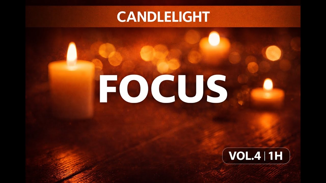 Candlelight — Midnight Café Focus (No Vocals) | 1H — Vol.4