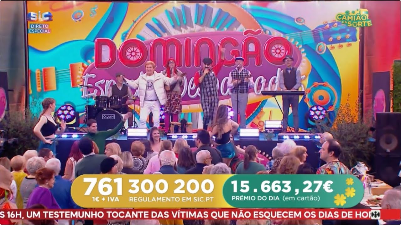 Quingues: SIC - Domingão | 28Janeiro2024 | 