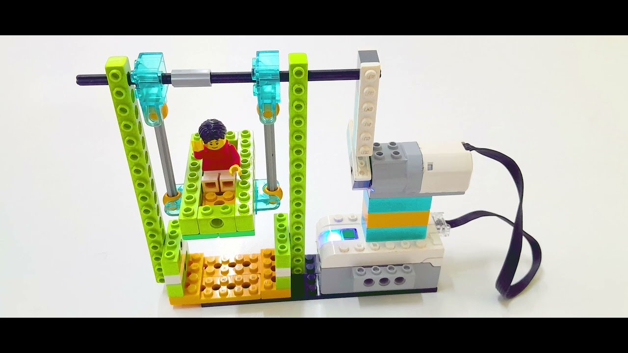 Learn how to build a LEGO rocker with the Wedo 2.0