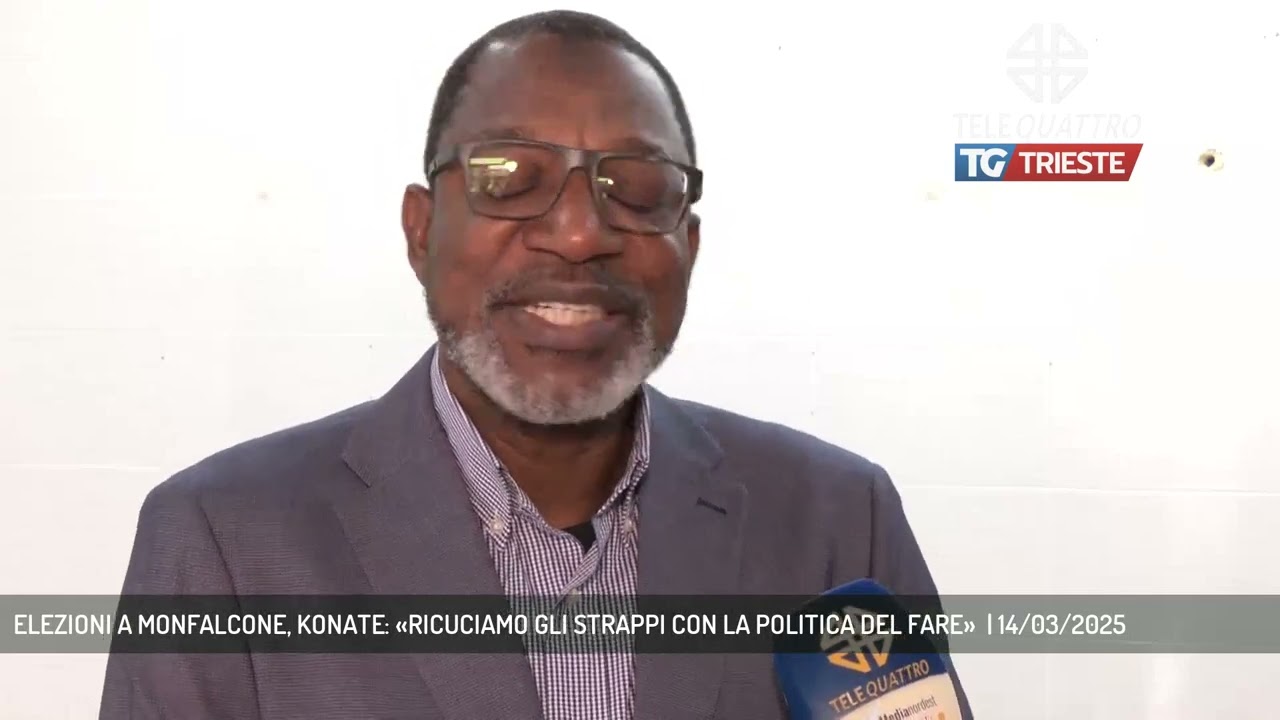 ELEZIONI A MONFALCONE, KONATE: «RICUCIAMO GLI STRAPPI CON LA POLITICA DEL FARE»  | 14/03/2025