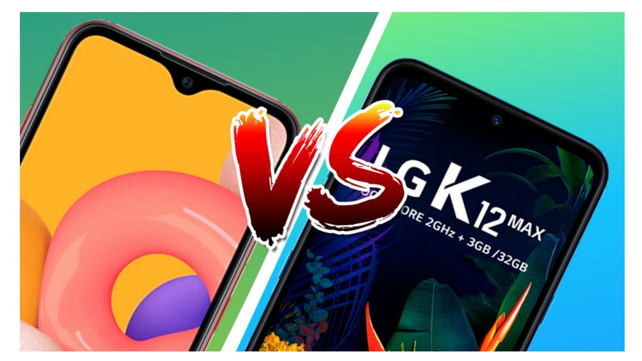 Samsung Galaxy A01 VS LG K12 Max