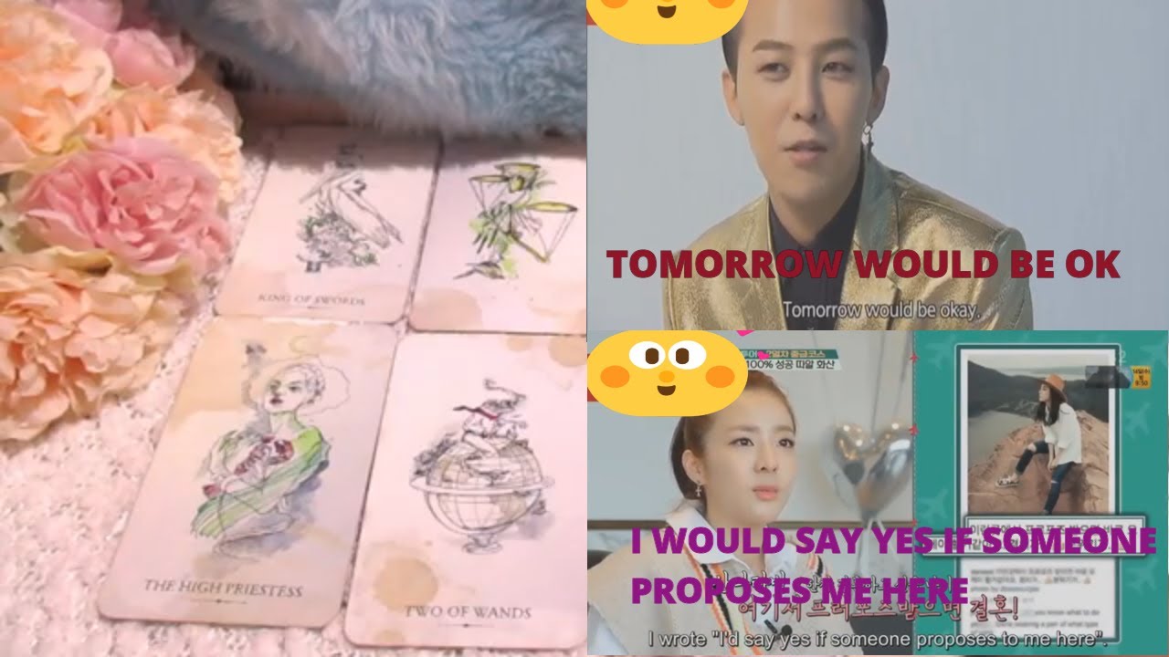 Gdragon and Sandara Park 2021: The tarot readings and even their actions tell it all |DARAGON story