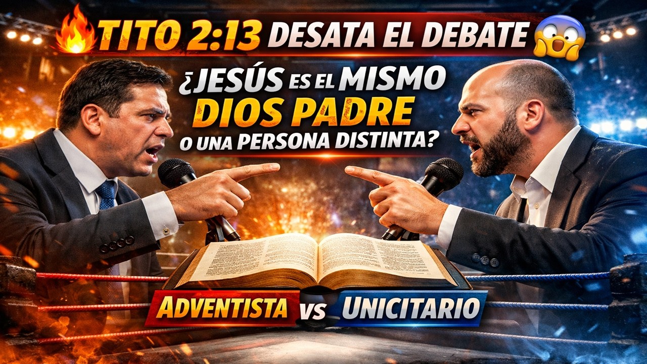TITO 2:13 DESATA EL DEBATE 😱 ¿Jesús es el mismo Dios Padre o una Persona Distinta?