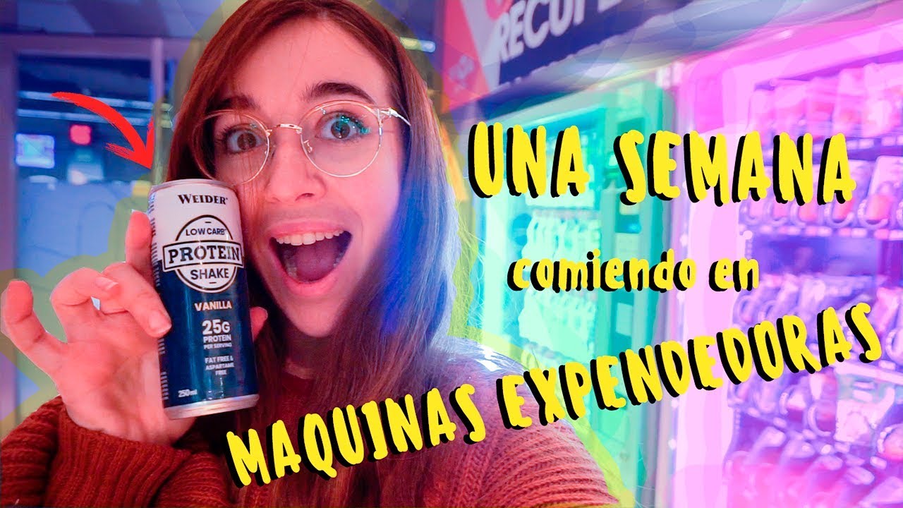 UNA SEMANA COMIENDO EN MÁQUINAS EXPENDEDORAS PRIMERA PARTE | Atrapatusueño