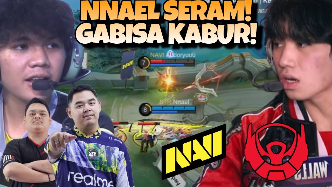 NNAEL LANCELOT MENGANCAM GINI !! GABISA LARI DARI NNAEL !! BIGETRON VS NAVI MATCH 2 - MPL S16