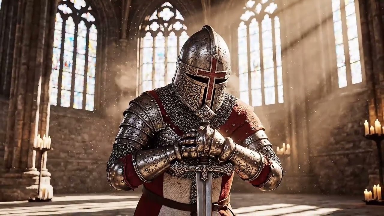 The Last Prayer of a Templar Before the Holy War