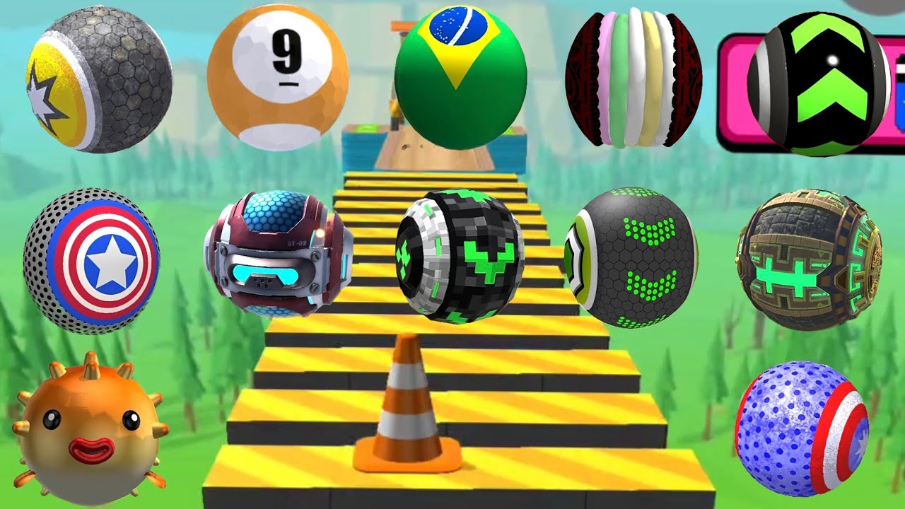 Going Balls VS Rollance Balls Vs Action Ball Games New Race 330 | Android IOS Gameplay