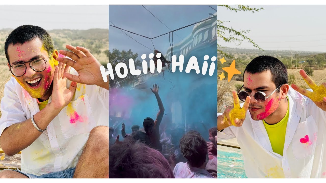 How hindus celebrate holi in Pakistan 🇵🇰🌸 | finally a comeback | #viral #trending #trend #holi