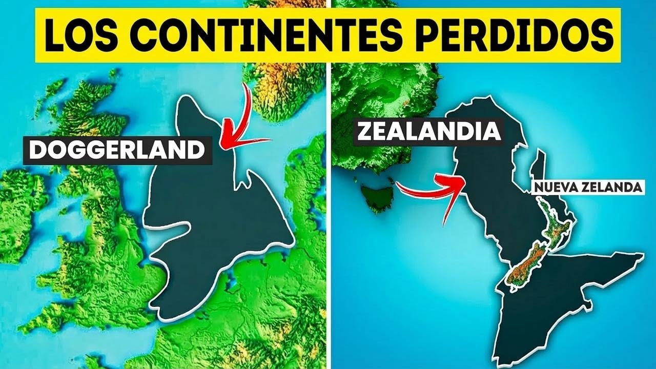 Continentes que desaparecieron para siempre