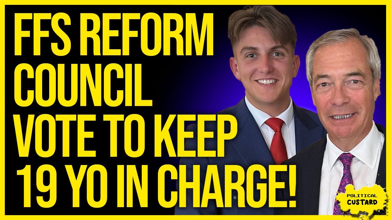 NO EXPERIENCE, NO IDEAS: Reform Led Warwickshire County Council Votes In 19 YO & Admits No Policies