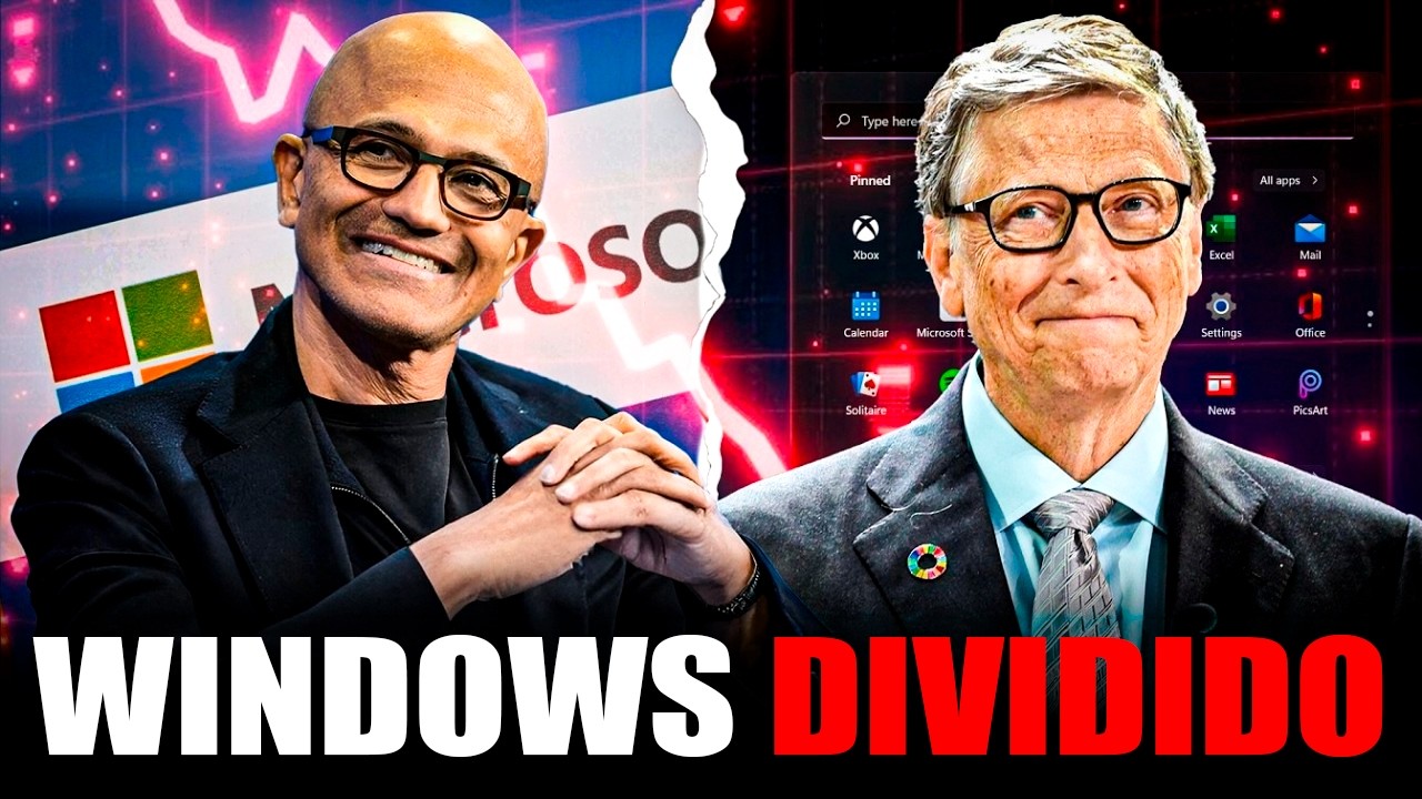 Microsoft Divide Windows En SECRETO Y Satya Nadella Entra En PÁNICO