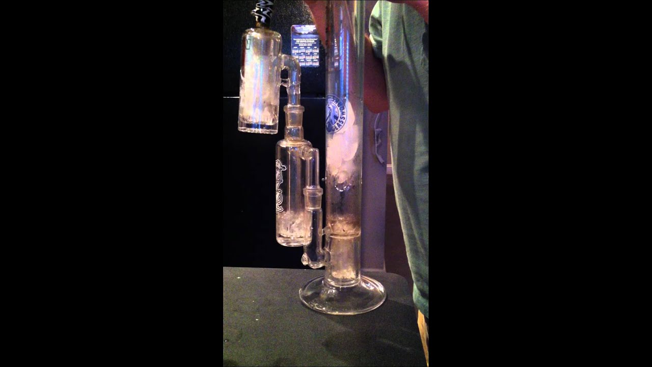 SYN Showerhead + 2 Circ Ashcatchers - Huge Glo Rod Milkshot