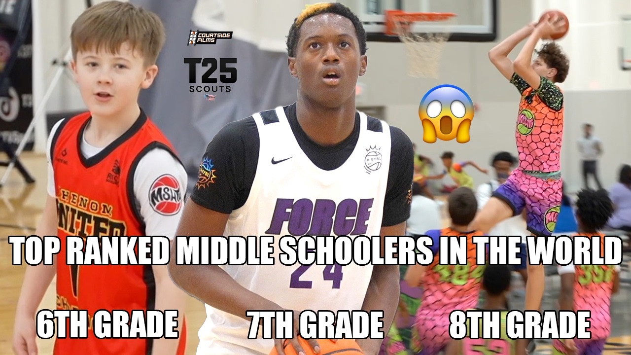 TOP25SCOUTS MIDDLE SCHOOL BASKETBALL RANKINGS!