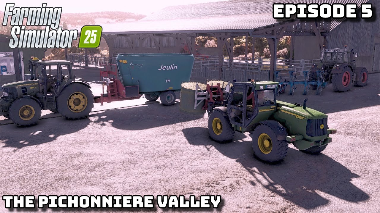 DERNIÈRE PARCELLE À LABOURER 🚜LES VACHES SONT NOURRIES 🐄| Episode 5 | FS25