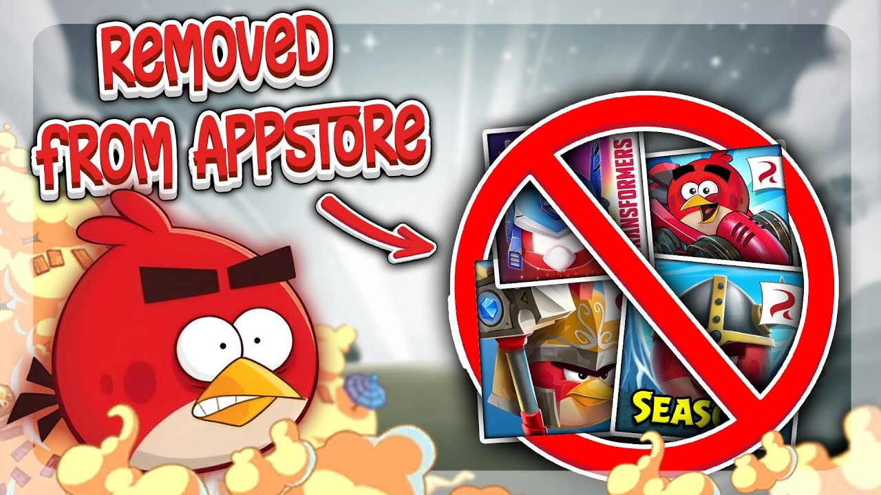 Angry Birds Is Being REMOVED From Appstore.