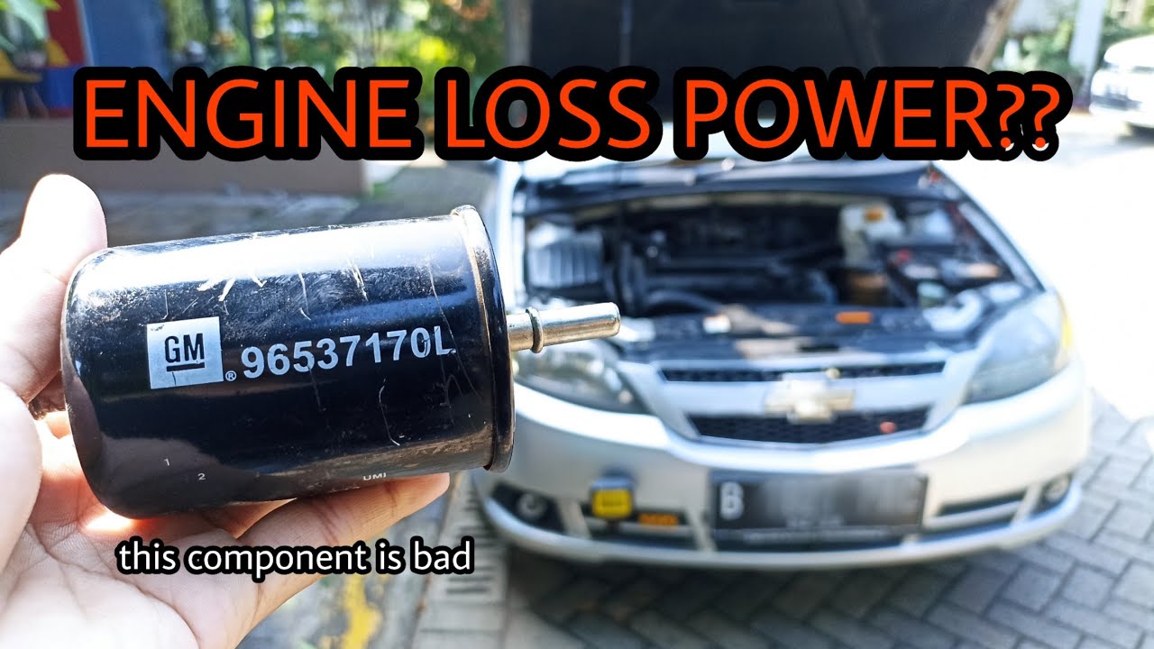 Replace FUEL FILTER on Chevrolet Optra | Engine Loss Power Solution