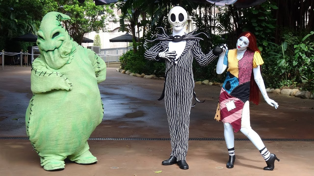 Jack Skellington, Sally and Oogie Boogie Meet the Moment｜Disney Halloween｜2018｜Hong Kong Disneyland
