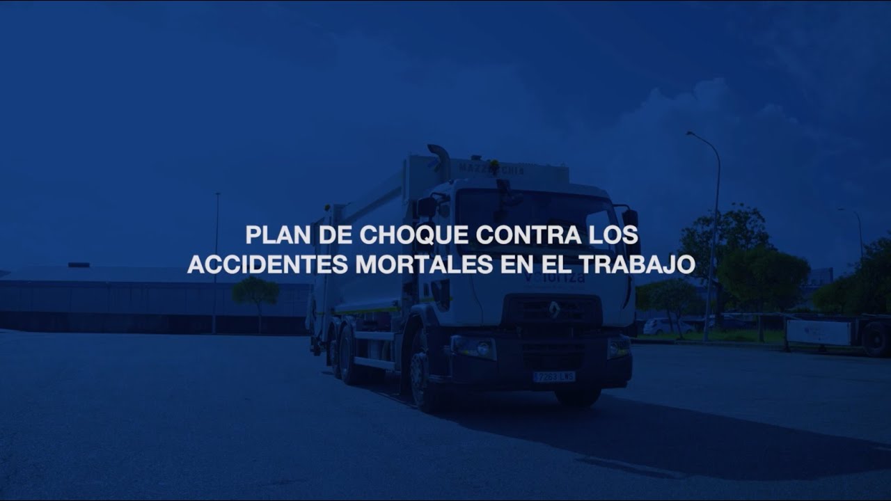 Plan de Choque contra los accidentes mortales en el trabajo. Recogida de residuos riesgos laborales