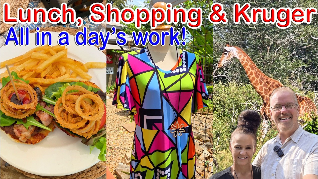 Lunch, Shopping & Kruger! Ep 689