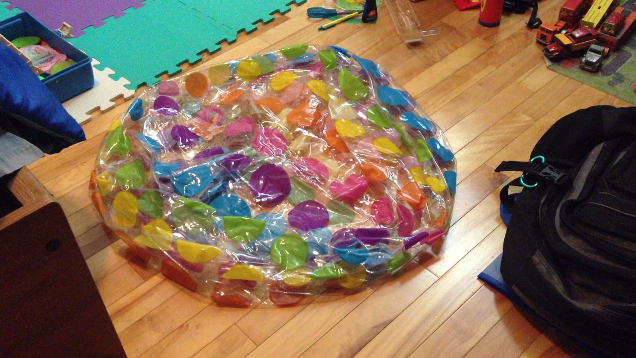 How to fix a beach ball that has a hole with super glue (gel not the liquid)
