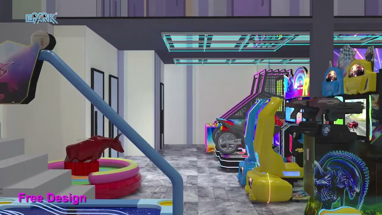348㎡ Family Entertainment Center Design | Arcade Games & Claw Machines by EPARK