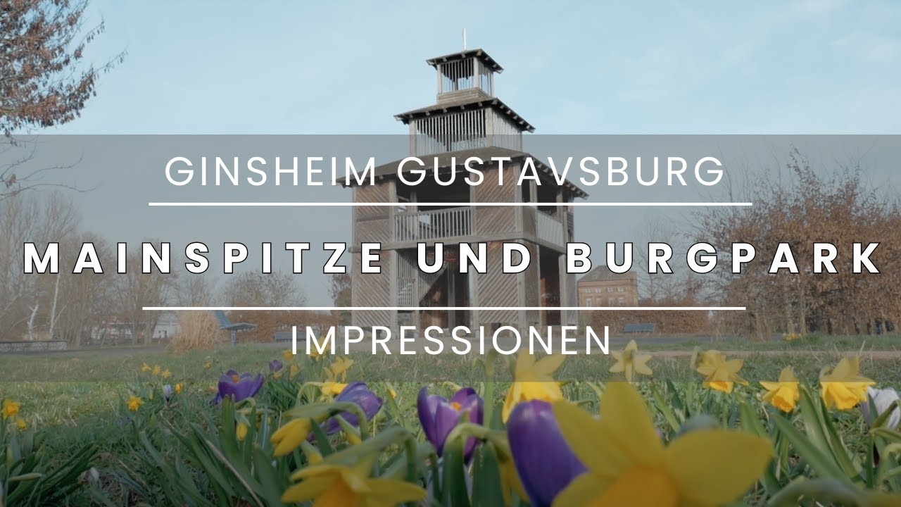 Ginsheim-Gustavsburg Mainspitze und Burgpark