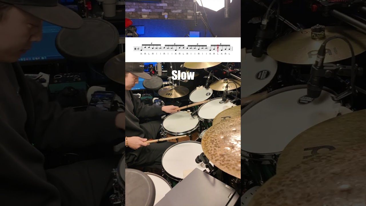 #95 Drum Fill Idea -Chops-🥁#drums #lesson