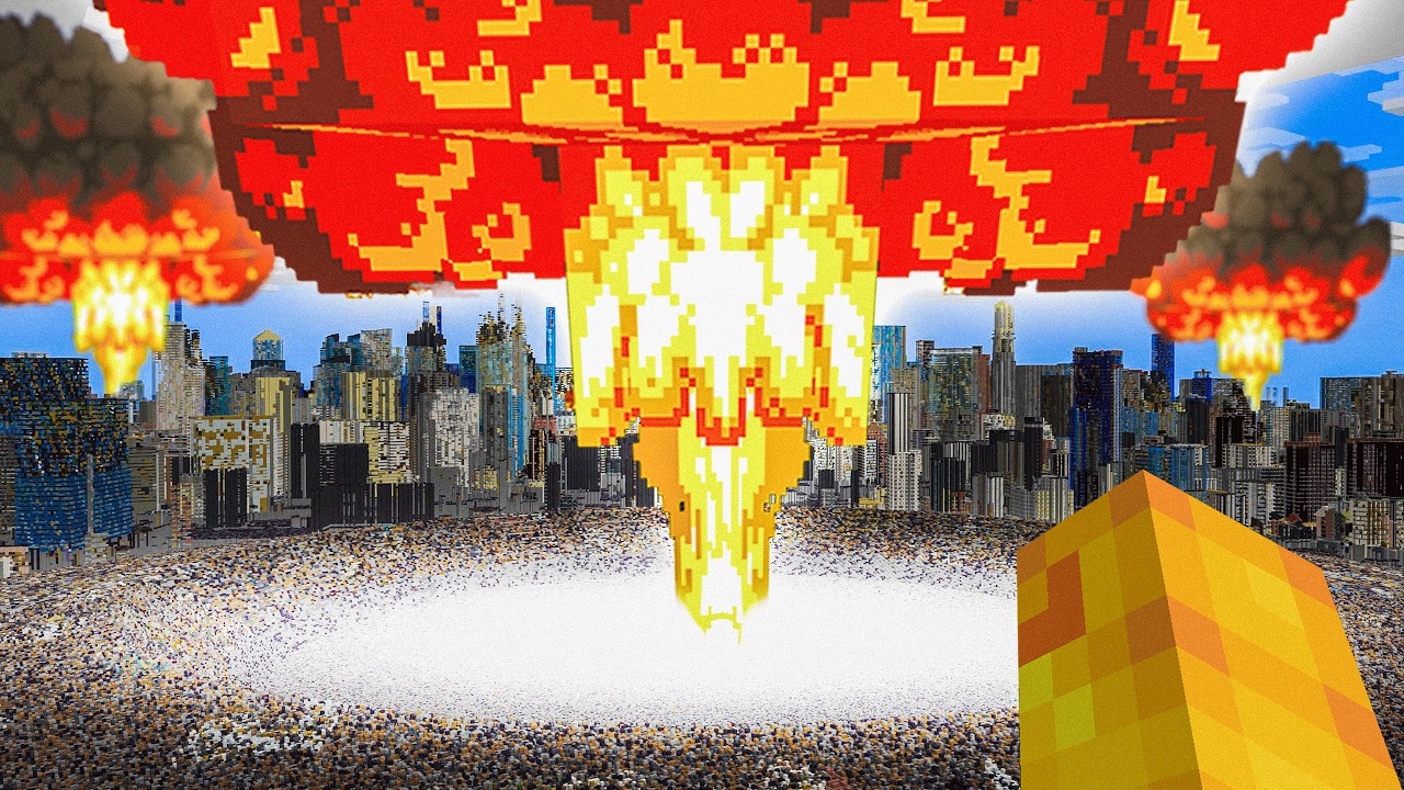 i Tested BIGGER Nukes on 1:1 Scale Earth..