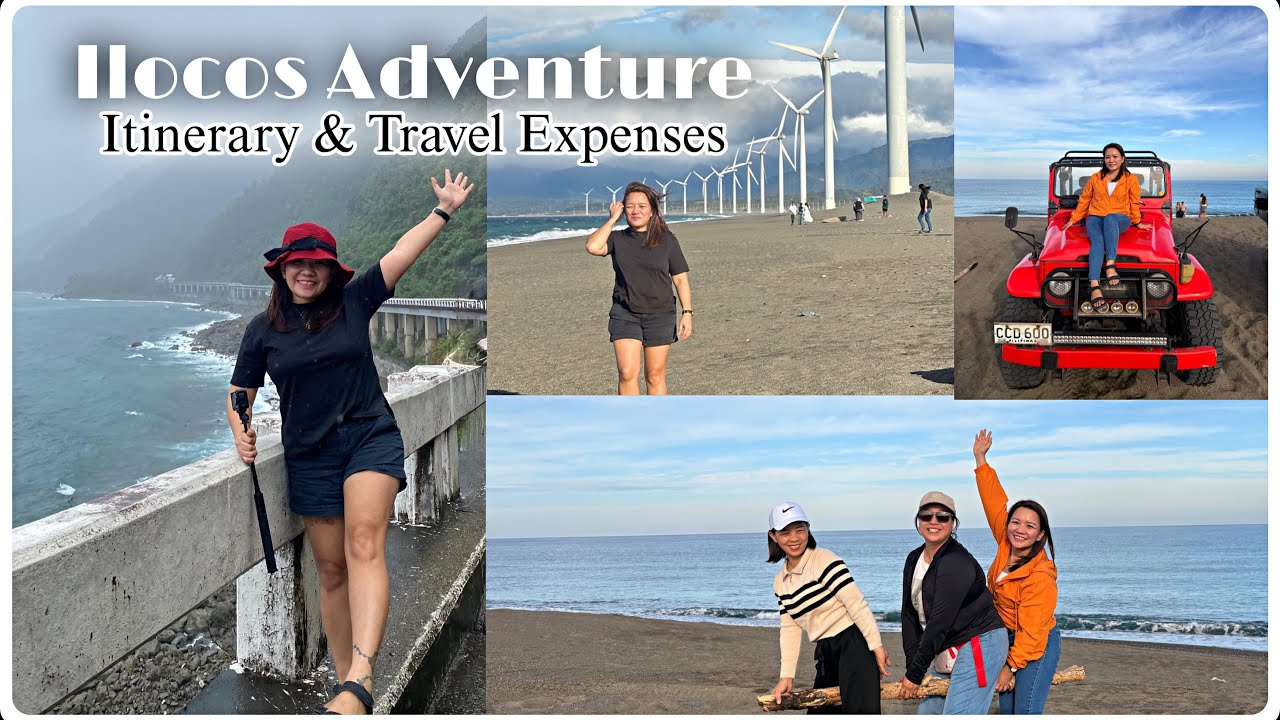 ILOCOS TRAVEL GUIDE VLOG / Day1  / 2days &1night) Itinerary & Travel Expenses 