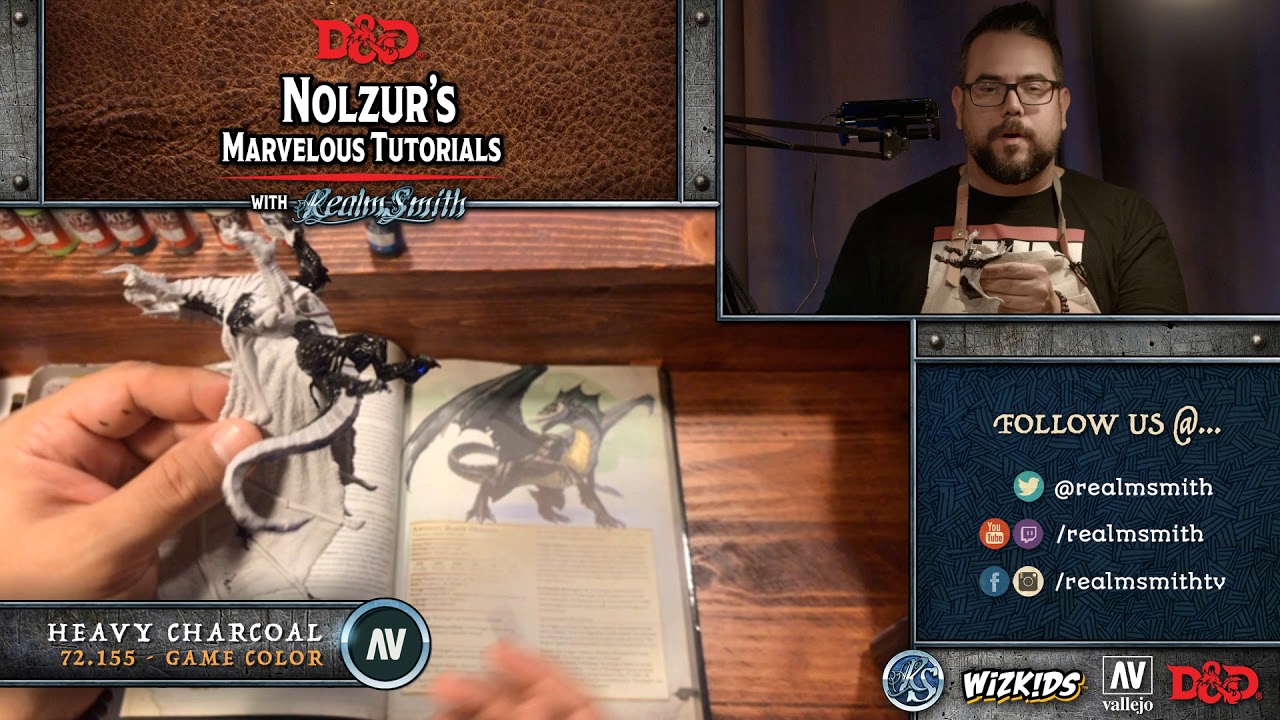 Episode 3: Young Black Dragon - D&D Nolzur’s Marvelous Tutorials with RealmSmith