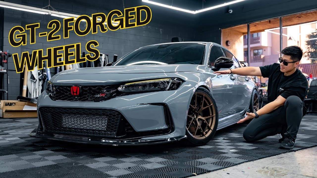 FL5 CIVIC TYPE R GETS NEW FORGED WHEELS! | VLOG 12