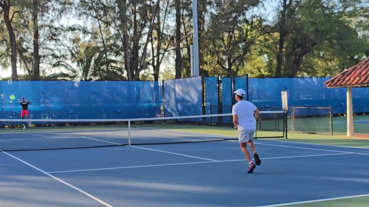 Geet Level4 tennis in Biltmore Miami 