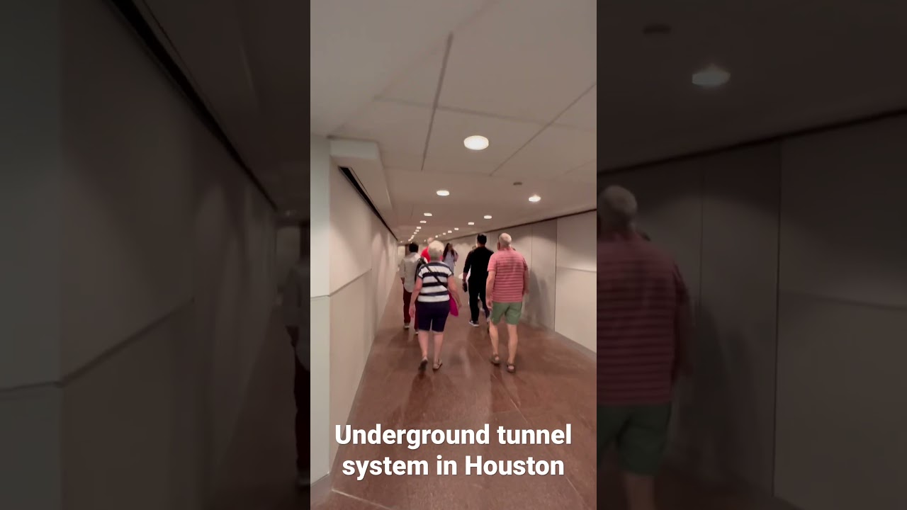 Houston has the largest underground tunnel system it&rsquo;s so expensive it&rsquo;s like an underground city.