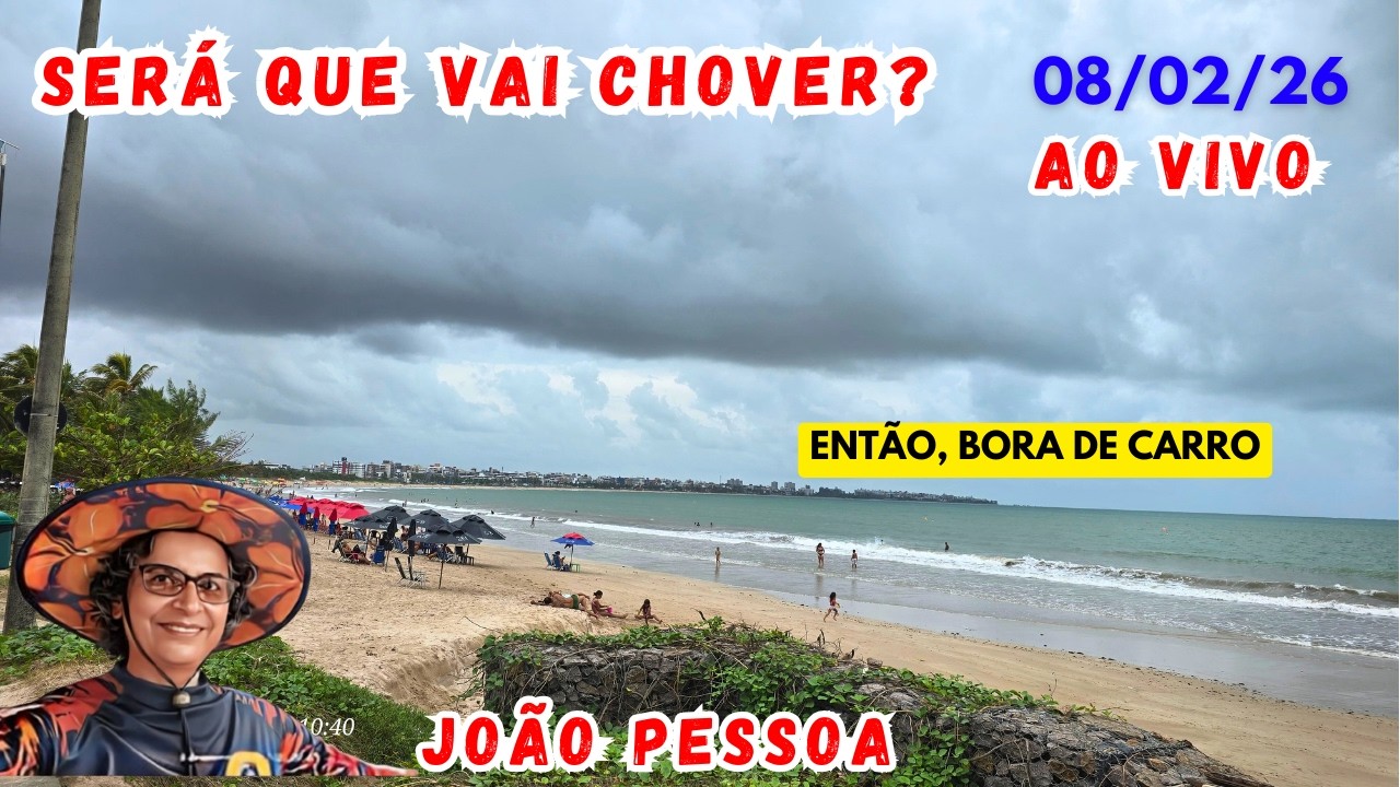 DOMINGO SEM SOL PASSEANDO PELO BESSA E INTERMARES | JOAO PESSOA AO VIVO - PARAIBA - BRASIL