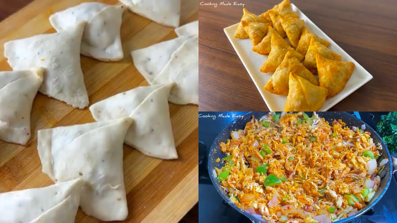 Chicken Samosa Recipe | Crispy Chicken Samosa | Ramadan Snacks Recipe