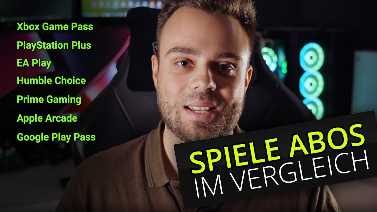 Aktuelle Game Passes / Spiele Abos im Vergleich
