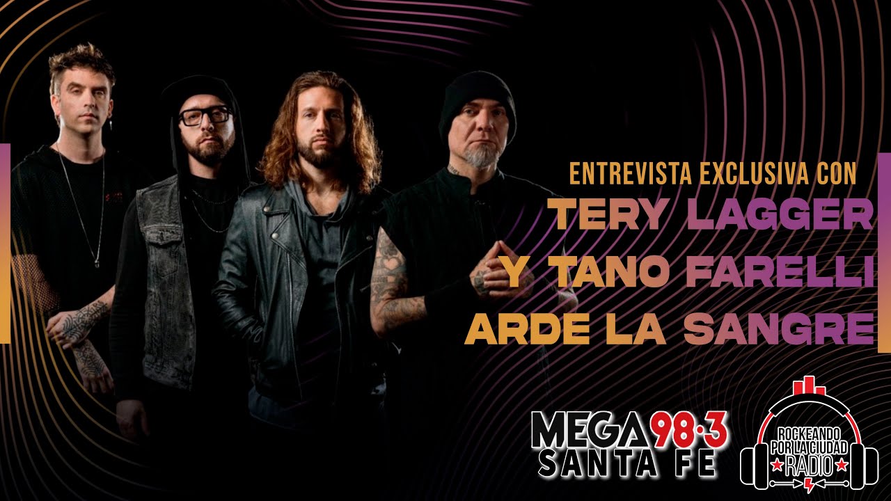Entrevista con Tery Lagger y Luciano Tano Farelli de Arde la Sangre en Tribus Santa fe