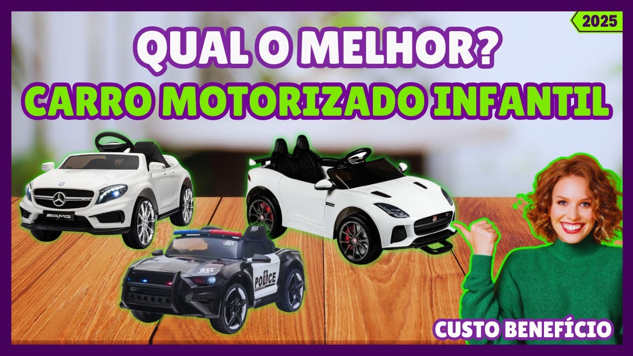 QUAL O MELHOR CARRINHO ELÉTRICO INFANTIL COM CONTROLE REMOTO/MELHOR CARRO MOTORIZADO PARA CRIANÇAS