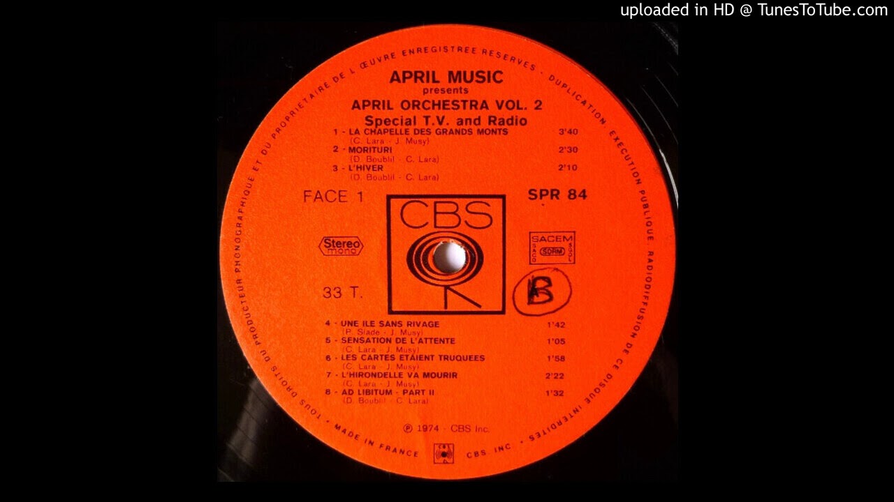 J. Musy - L'Hirondelle Va Mourir - April Orchestra