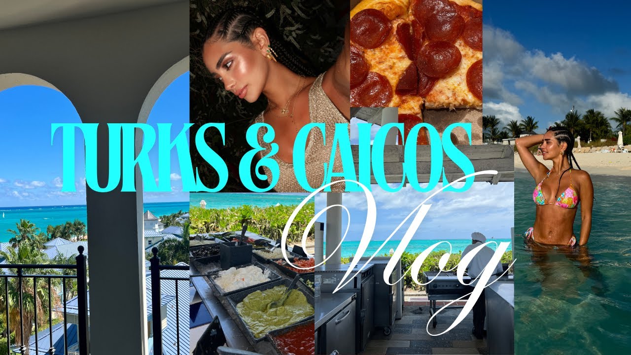 Turks & Caicos VLOG 🌺 Beach Days, Sunset Dinners & Sweet Moments with My Family ✨🏝️