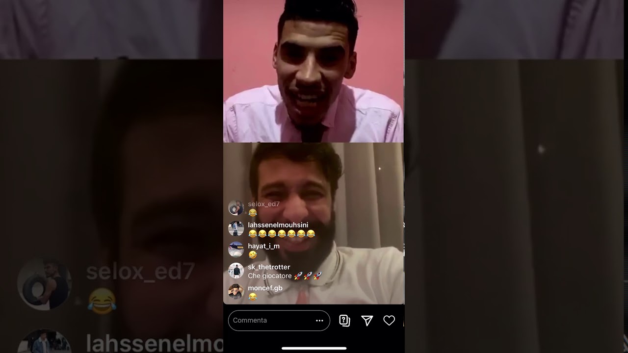 Oussama Copenhagen & Mohsine Metouali diretta Instagram per la prima volta