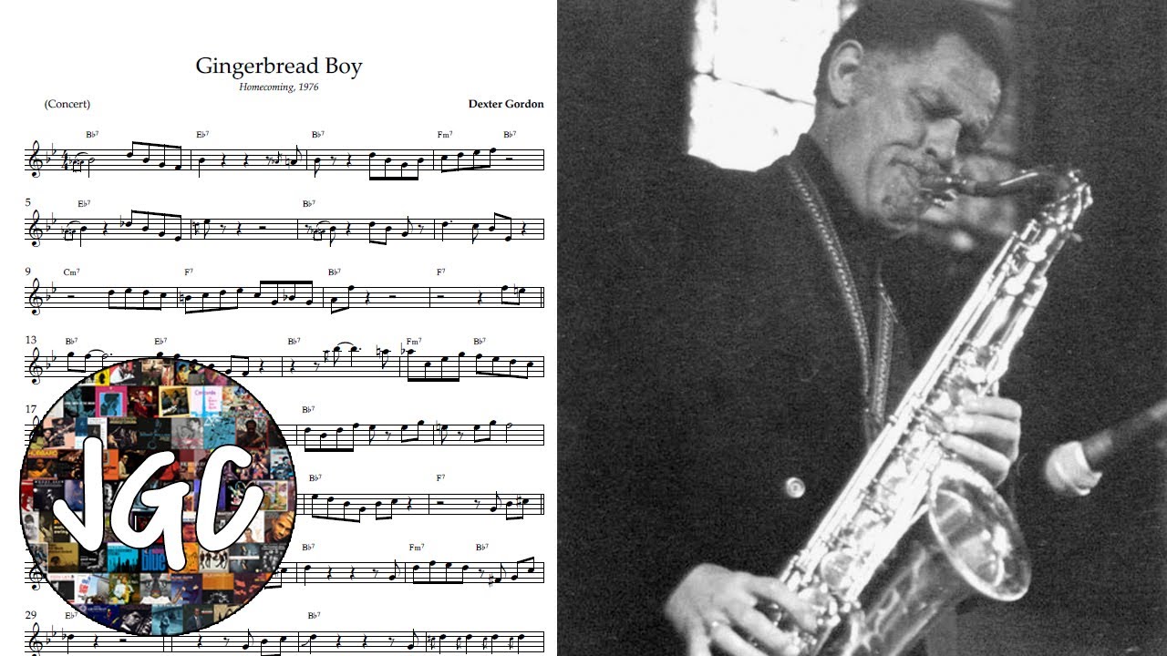 Dexter Gordon - Gingerbread Boy || Transcription