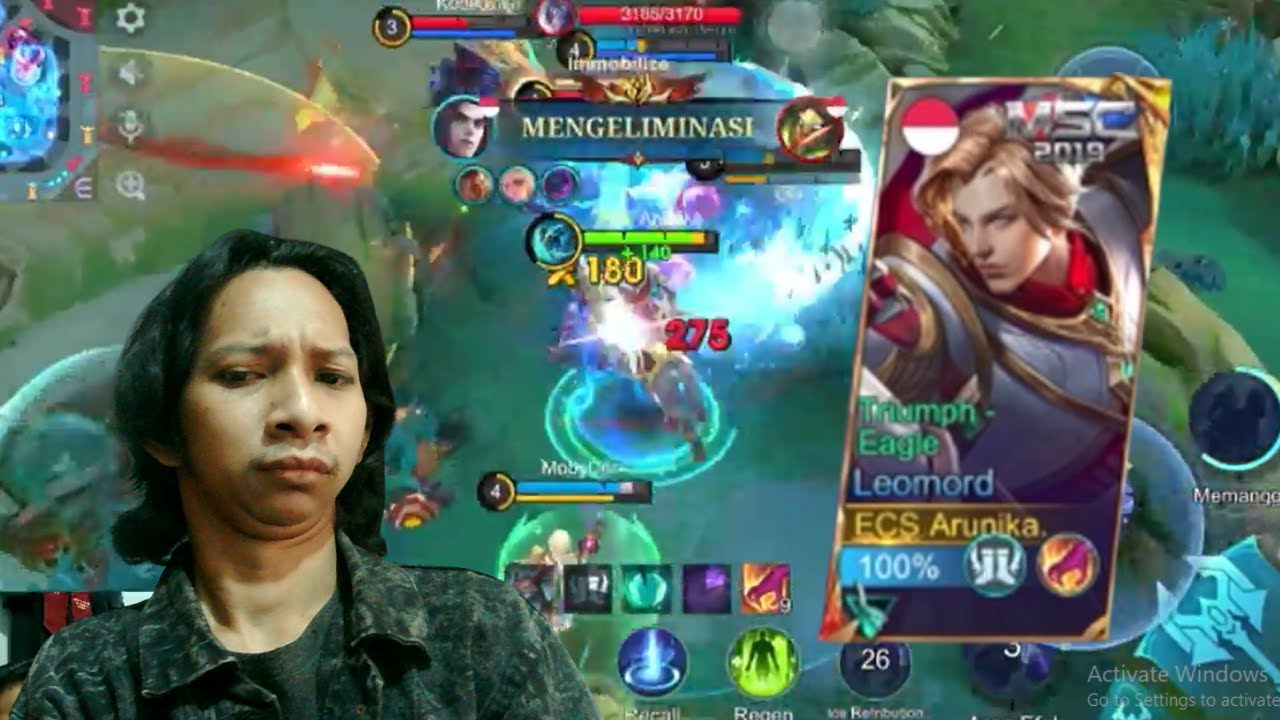 JUNGLE LEOMORD KUAT DIEARLY AMPAS DILATEGAME #mobilelegends #leomordjungler