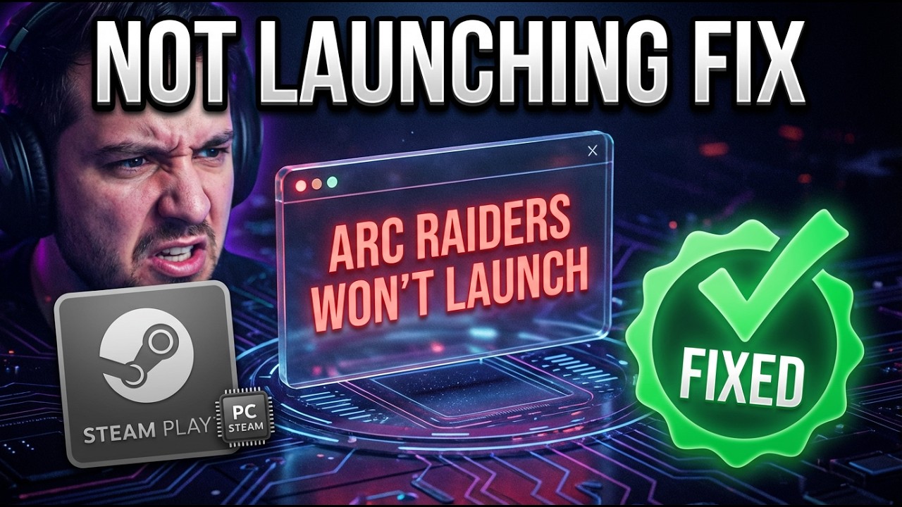 How to Fix ARC Raiders Not Launching on Steam (PC Tutorial)