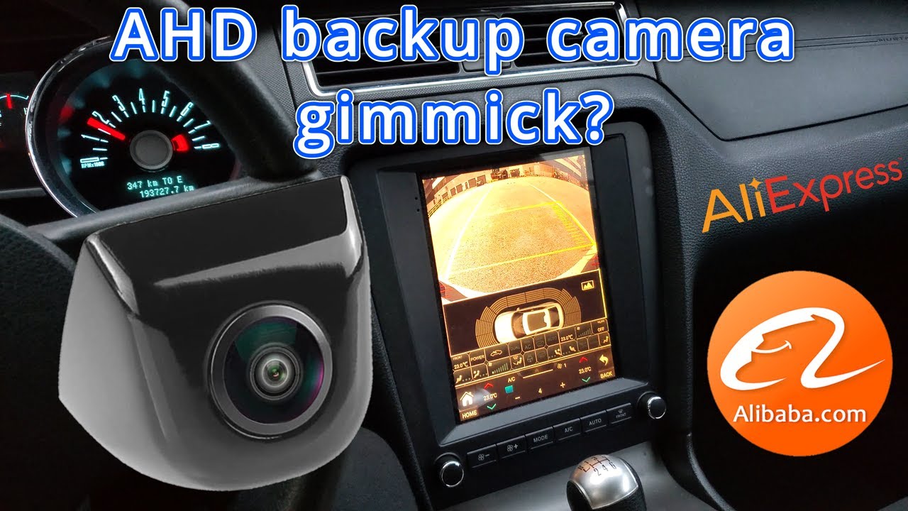 AliExpress backup camera install, is AHD a scam? 🤔 Android Head Unit