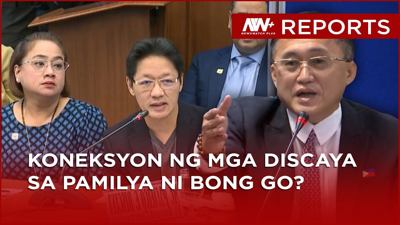 Koneksyon ng Discaya, pamilya ni Bong Go iimbestigahan | NewsWatch Reports