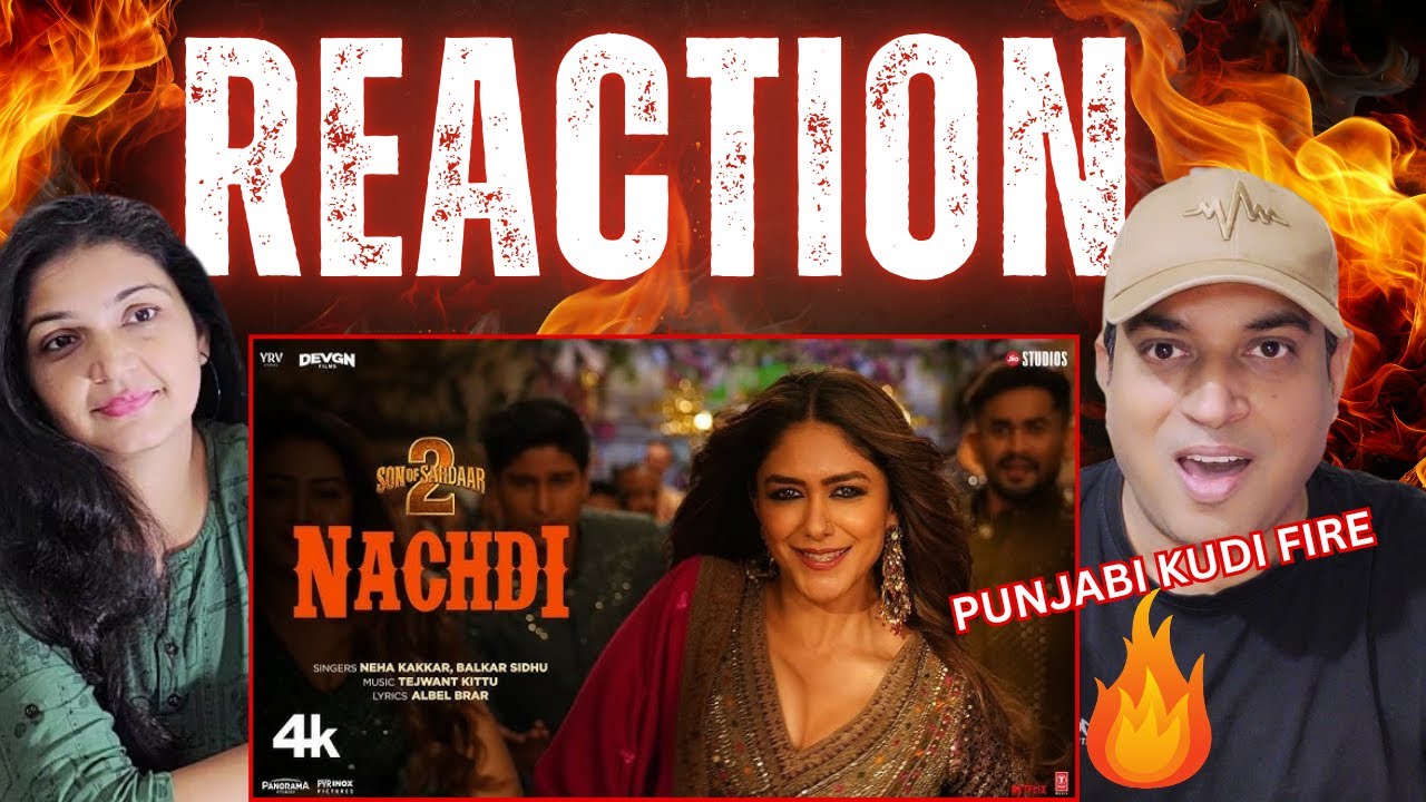 SON OF SARDAAR 2 | Nachdi (Song) | Ajay Devgn | Mrunal Thakur | Neha Kakkar