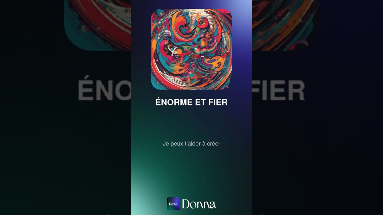 Song énormément fier