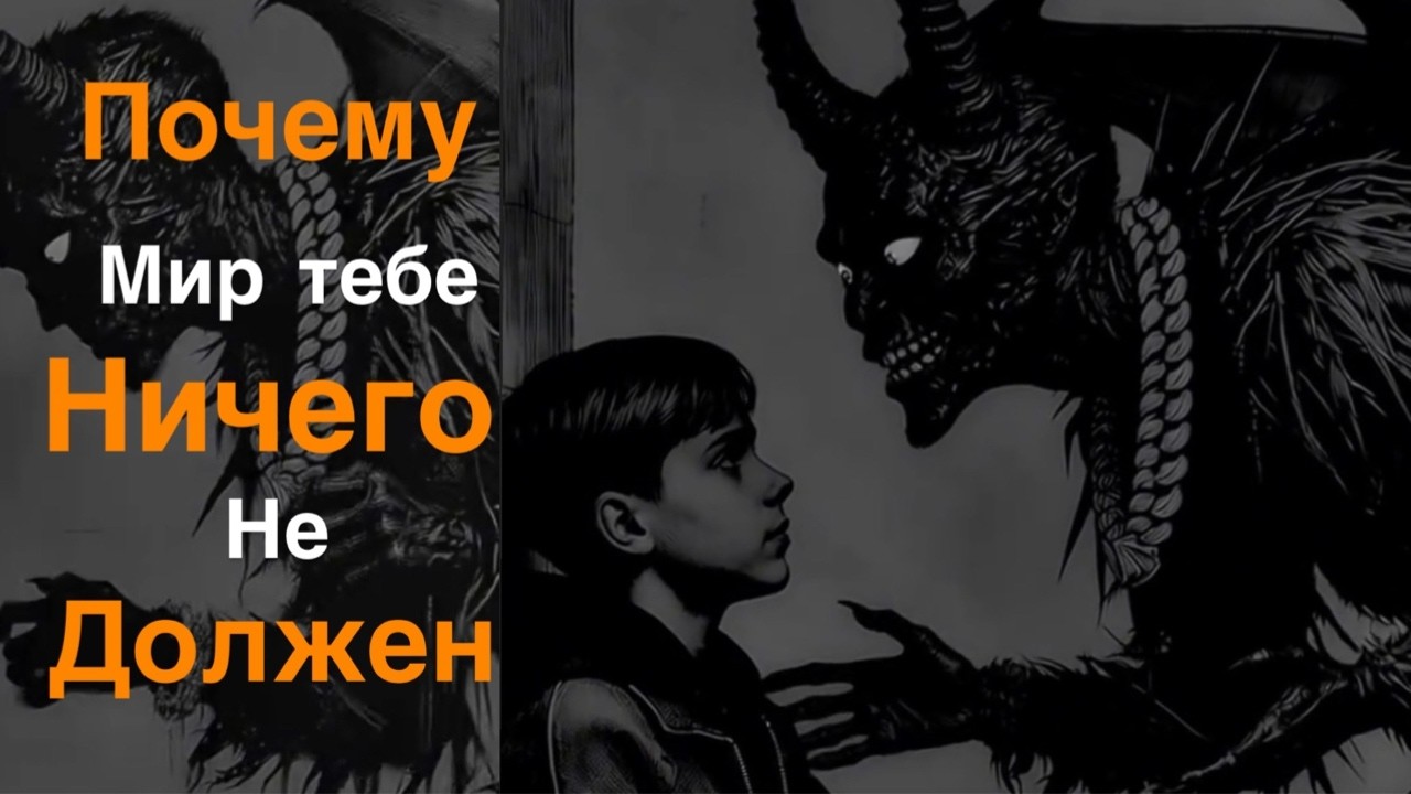 Почему мир тебе ничего не должен. #саморазвитие #лидерство #менталитет #успех #дисциплина